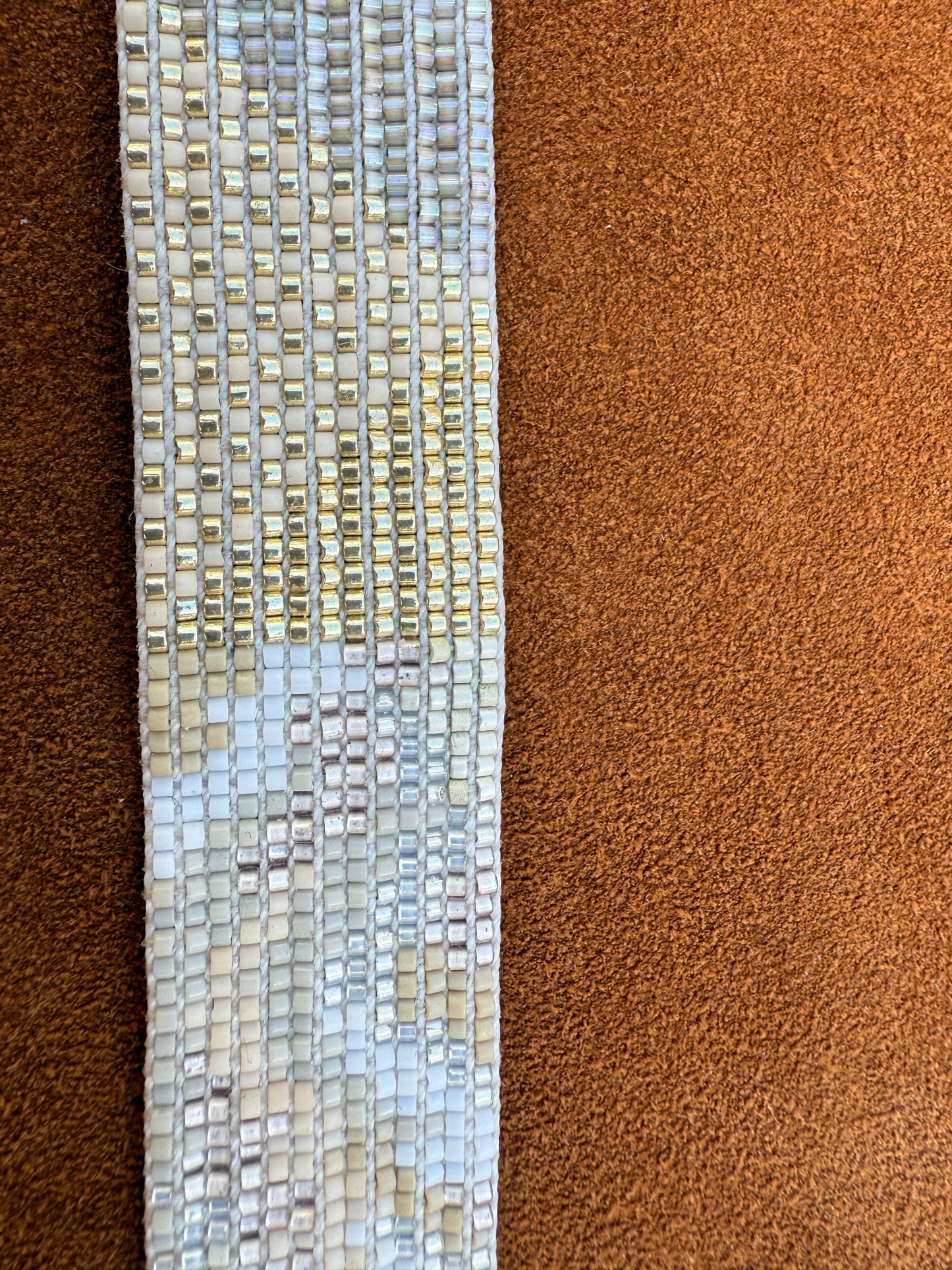 Hallelujah — Gold & White Heirloom Hatband