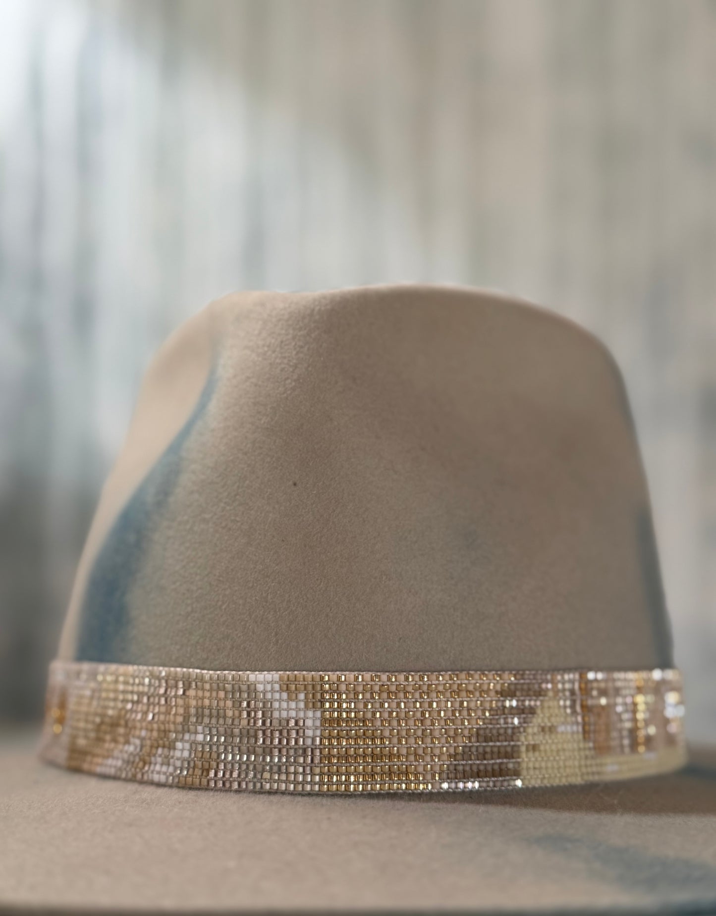 Hallelujah — Gold & White Heirloom Hatband