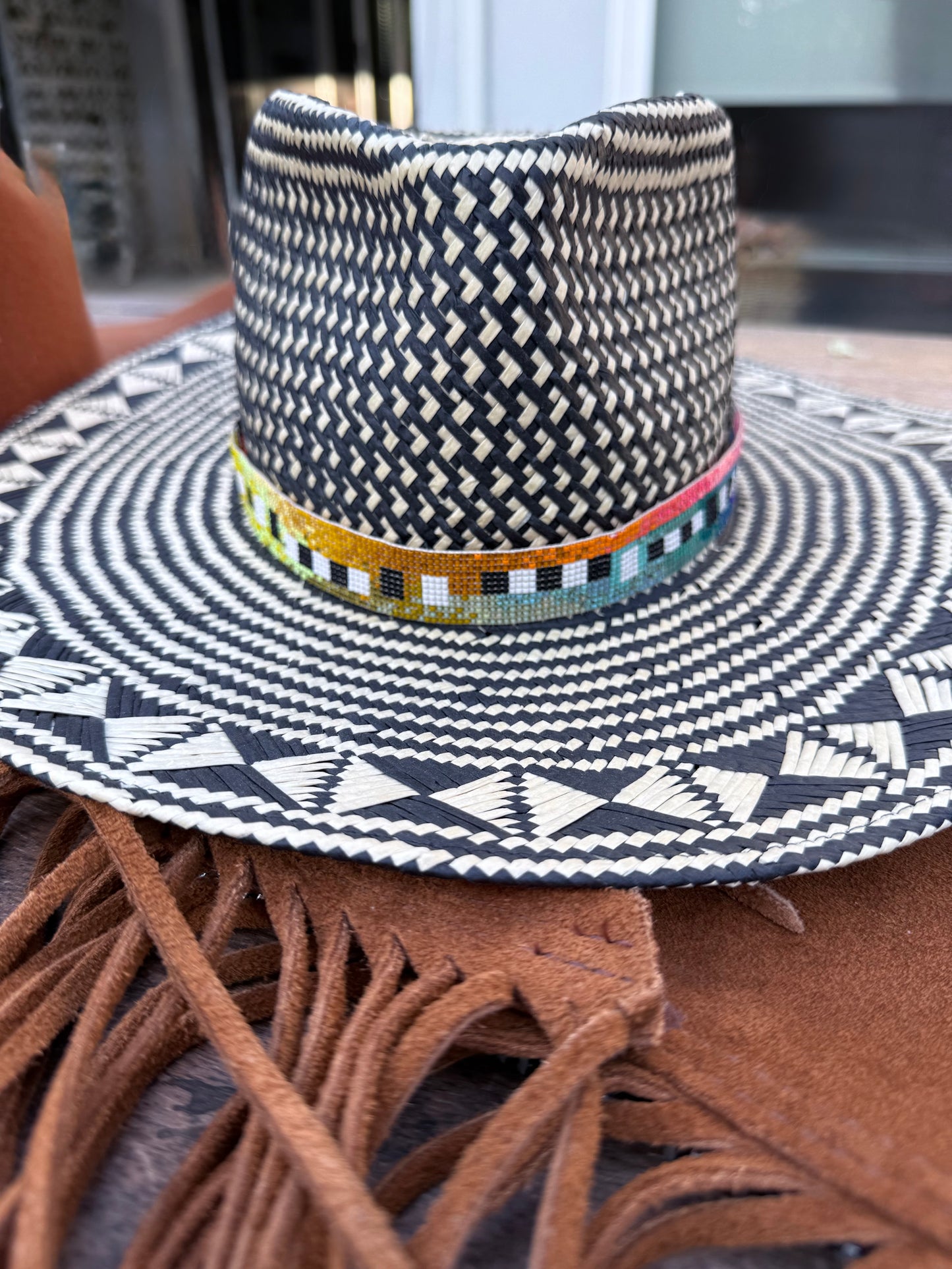 Wild West — Hand-Beaded Hatband by Joaquin